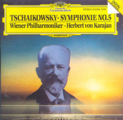 Herbert Von Karajan / Tchaikovsky : Symphonhy No.5 (미개봉/dg0587)