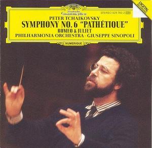 [중고] Gieseppe Sinopoli / Tchaikovsky : Symphony No.6 in B minor Op.74  Pathetique , Romea and Juliet - Fantasy Overture (dg1935)