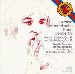 [중고] Murray Perahia, Neville Marriner / Mendelssohn : Piano Concerto No.1 &amp; 2 (수입/smk42401)