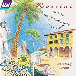 [중고] Serenata Of London / Rossini : 6 String Sonatas (수입/cddca767)
