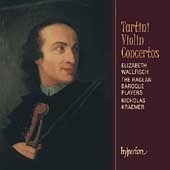 [중고] Elizabeth Wallfisch, Nicholas Kraemer / Tartini : Violin Concertos (수입/cda67345)