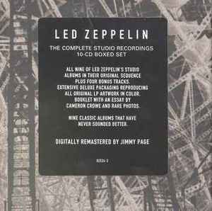 [중고] Led Zeppelin / The Complete Studio Recordings (10CD Box Set/수입)
