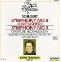 [중고] Schubert: Symphony No. 8 &quot;Unfinished&quot;; Symphony No. 3; Rosamunde Overture (수입/15823)