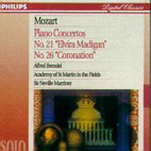 [중고] Alfred Brendel / Mozart: Piano Concertos No21.26 (수입/4566612)