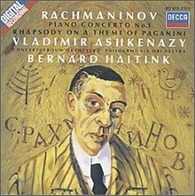 [중고] Rachmaninov: Piano Concerto No.1 / Rhapsody on a Theme of Paganini : AshkenazyㆍHaitink: 라흐마니노프 : 피아노 협주곡 1번 (DD0754)