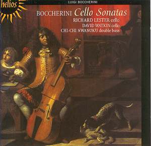 [중고] Boccherini Cello sonatas / Richard Lester, David Watkin, Chi-Chi Nwanoku (수입/cda66719)