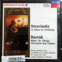 Stravinsky, Bartok / Heritage Of Music 56 (미개봉/4405562)