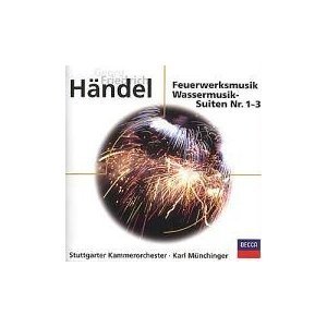 [중고] M&amp;uuml;nchinger, Stuttgart / H&amp;auml;ndel: Music for The Royal Fireworks; Water Music (90057/일본수입)