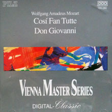 [중고] Wolfgang Amadeus Mozart / Cosi Fan Tutte Don Giovanni (Vienna Marster Series/수입/160280)