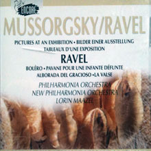 [중고] Ravel. Mussorgsky / Maazel (수입/cde7677812)