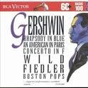 [중고] Arthur Fiedler, Earl Wild / Gershwin: Rhapsody In Blue, An American In Paris Concerto in F (bmgcd9830)