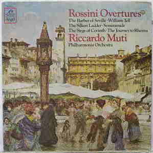 [중고] Muti, Riccardo &amp; Philharmonia Orchestra / Rossini Overtures (수입/cdc7471182)