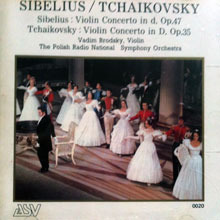 [중고] Sibelius : Violin Concerto in d., Tchaikovsky : Violin Concerto. in D. (0020)
