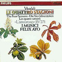 I Musici, Felix Ayo / Vivaldi : The Four Seasons (비발디 : 사계/미개봉/dp0100)