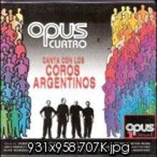 [중고] Opus Cuatro / Canta Con Coros Argentinos (수입)