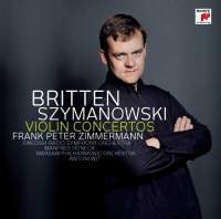 Frank Peter Zimmermann / Britten &amp; Szymanowski : Violin Concerto (브리튼 &amp; 시마노프스키 : 바이올린 협주곡/미개봉/s70316c)