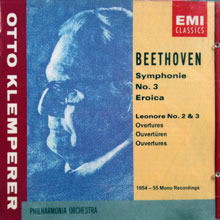 [중고] Otto Klemperer / Beethoven : Symphony No. 3, Leonore Overture 2&amp;3 (수입/cdm7638552)