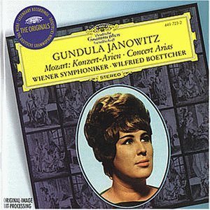Gundula Janowitz / 모차르트 : 콘서트 아리아집 (Mozart : Concert Arias) (미개봉/수입/4497232)