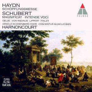 Nicolaus Harnoncourt / Haydn : Schopfungsmesse, Schubert : Magnificat (하이든 : 천지창조 미사, 슈베르트 : 마그니피카트/미개봉/수입/3984260942)