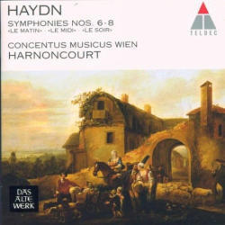 Nikolaus Harnoncourt / Haydn : Symphonies Nos.6-8 (하이든 : 교향곡 6-8번/미개봉/수입/2292460182)