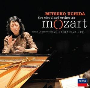Mitsuko Uchida / 모차르트 : 피아노 협주곡 23 &amp; 24번 (미개봉/dd7936)