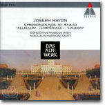 Nikolaus Harnoncourt / Haydn : Symphony No.30 &amp; 53 &amp; 69 : Concentus Musicus Wien (수입/미개봉/9031764602)