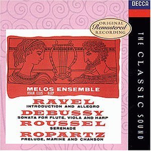 Osian Ellis, Melos Ensemble / Ravel, Debussy, Ropartz : Cahmber Works (라벨, 드뷔시, 루셀, 로파르 : 프랑스 실내악 작품집/미개봉/dd5149)