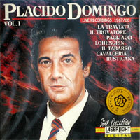 Placido Domingo Vol.1 / Live Recording 1967-68 (수입/미개봉/15230)