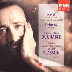Francois-Rene Duchable, Michel Plasson / Ravel : Piano Concertos, Debussy : Fantasy (라벨 : 피아노 협주곡, 드뷔시 : 환상곡/미개봉/수입/724355558626)