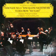 [중고] Herbert Von Karajan / Mozart : Serenade No. 13 &quot;eine Kleine Machtmusik&quot; &amp; Clarinet Conerto in A Major, Smetana : Vltava From &quot;Ma Vlast&quot; (nis8008)
