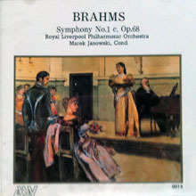 [중고] Marek Janowsky / Brahms : Symphony No. 1 In C. Op. 68 (0014)