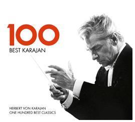 Herbert von Karajan / 베스트 카라얀 100 (미개봉/6CD/ekc6d0922)