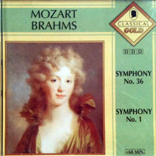 [중고] Alexander Pitamic, Hans Swarowsky / Mozart : Symphony No. 36, Brahms : Symphony No. 1 (수입/clglux010)