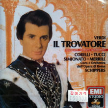 Robert Merril, Franco Corelli, Thomas Schippers / Verdi : Il Trovatore - Highlights (베르디 : 일 트로바토레 - 하이라이트/미개봉/ekcd02102)