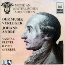 Der Musik Verleger Johann Andre / Musik An Westfalischen Adelshofen Vol. 1 (수입/미개봉/md+gl3433)