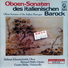 Helmut Schaarschmidt, Bernard Hebb, Gunter Ribke / Oboen-sonaten Des Italienischen Barock (미개봉/수입/chr74537)