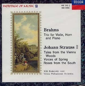Brahms, Johann Strauss Ⅱ / Heritage Of Music 45 (미개봉/4405452)