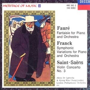 Faure, Franck, Saint-Saens / Heritage Of Music 42 (미개봉/4405422)