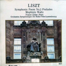 [중고] Jean-calude Casadesus / Liszt : Symphonic Poem No. 3 Preludes Mephisto Waltz (0031)