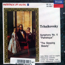 Zubin Mehta / Tchaikovsky : Symphony No. 6 &quot;pathetique&quot;, &quot;the Sleeping Beauty&quot; (heritage Of Music 37/미개봉/4405372)