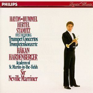 [중고] Hakan Hardenberger, Neville Marriner / Haydn, Hertel, Hummel, Stamitz : Trumpet Concertos(하이든, 훔멜, 헤르텔, 슈타미츠 : 트럼펫 협주곡집/dp0770)