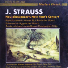 [중고] Norman Sattler / J. Strauss : Neujahrskonzert, New Year&#039;s Concert (수입/cls4020)