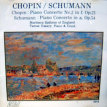 [중고] Tamas Vasary / Chopin : Piano Concerto No.2 in f. Op. 21, Schumann : Piano Concerto in a. Op. 54 (0010)
