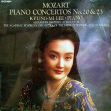 [중고] 이경미 / Mozart : Piano Concertos No. 20 &amp; 23 (일본수입/fpcd1824)
