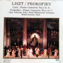 [중고] Witold Rowicki / Liszt : Piano Concerto No. 2 In A, Prokofiev : Piano Concerto No. 3 In C (0012)
