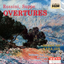 Herbert Von Karajan / Overture : Rossini, Suppe (미개봉/ncd044)