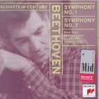[중고] Leonard Bernstein / Beethoven : Symphony No.1 Op.21, No.7 Op.92 (베토벤 : 교향곡 1, 7번/수입/smk60967)