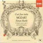 Simon Rattle / Mozart : Cosi Fan Tutte (모차르트 : 코지 판 투테/3CD/수입/미개봉/724355617026)