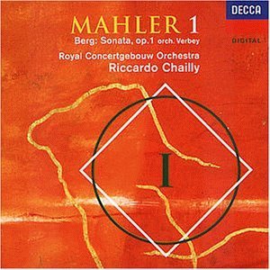 Riccardo Chailly / Mahler : Symphony No.1, Berg : Sonata Op.1 (말러 : 교향곡 1번, 베르크 : 소나타 Op.1/수입/미개봉/4488132)