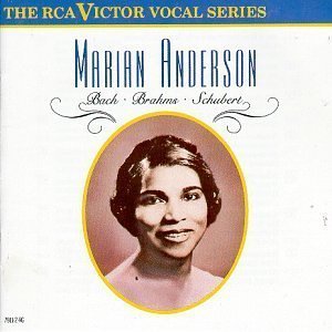 Marian Anderson / Marian Anderson Sings Bach, Brahms, Schubert (마리안 앤더슨이 부르는 바흐, 브람스, 슈베르트/수입/미개봉/79112rg)
